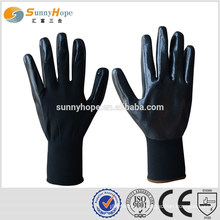 Sunnyhope 13 gauge nitrile coated work gloves